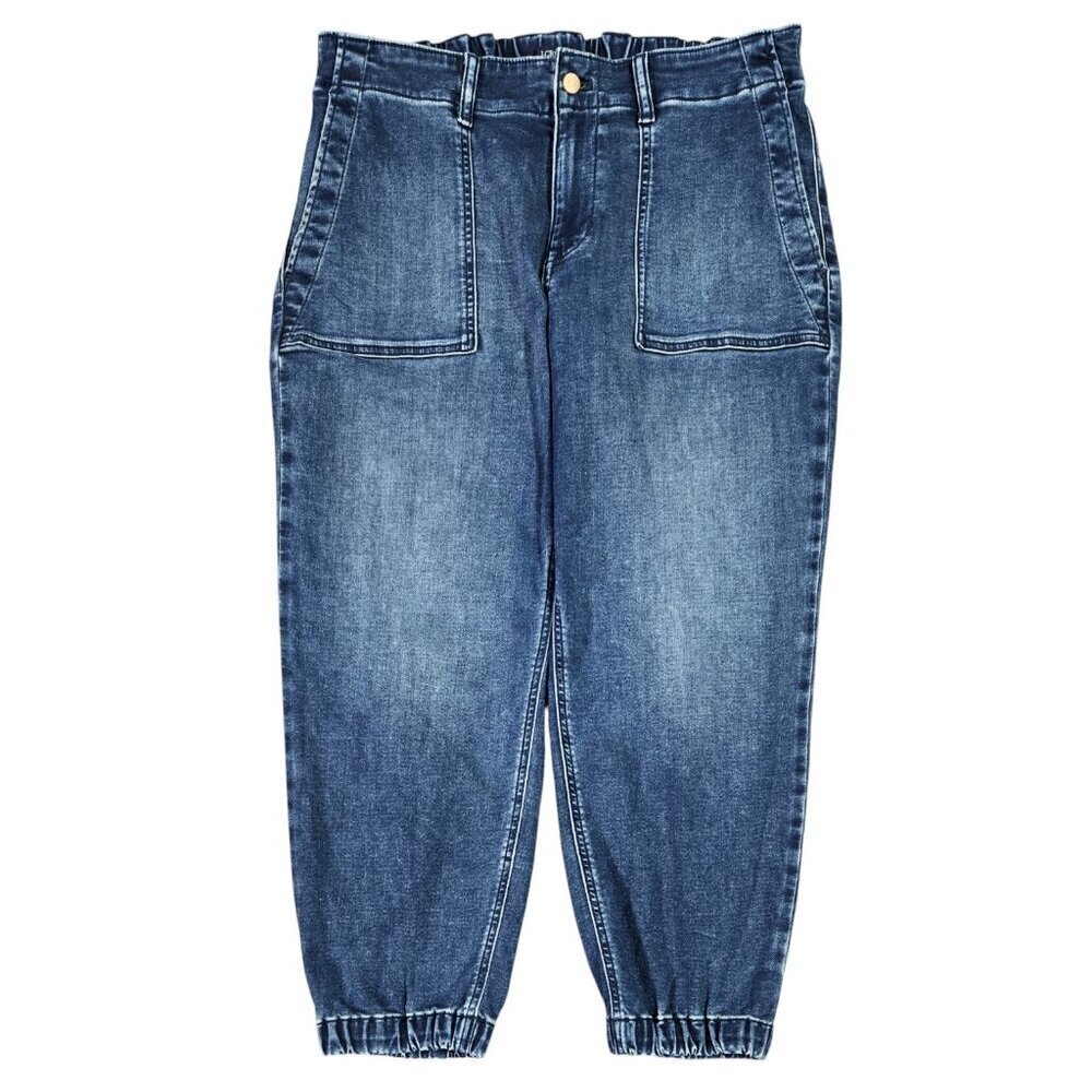 J. Crew Utility Jogger Jean In Signature Stretch Mid Rise PETITE BT043